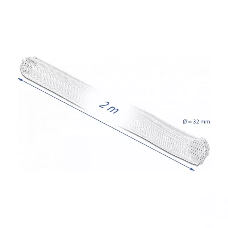 Kabelslang DeLOCK 20703 wit