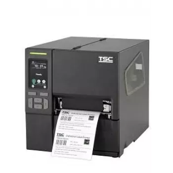 TSC MB241T, 8 punten/mm (203 dpi), RTC, display, USB, USB-host, RS232, ethernet, kit (USB) labelprinter, thermotransfer, resolutie: 8 punten/mm (203 dpi), mediabreedte (max.): 120 mm
