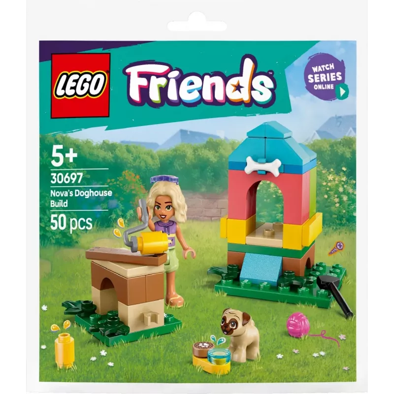 Bricks Friends 30697 Novas hondenhok bouwen