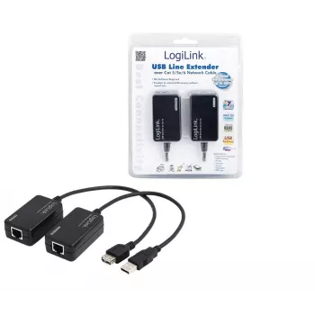 LogiLink® UA0021D line extender USB via CAT5/6 tot 60 m