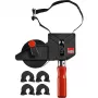 Bandklem Bessey BAN700 7 m zwart rood