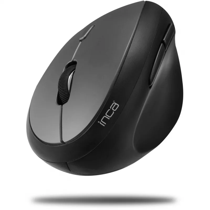 INCA muis IWM-279G Vertical, draadloos, 1600 DPI, grijs retail