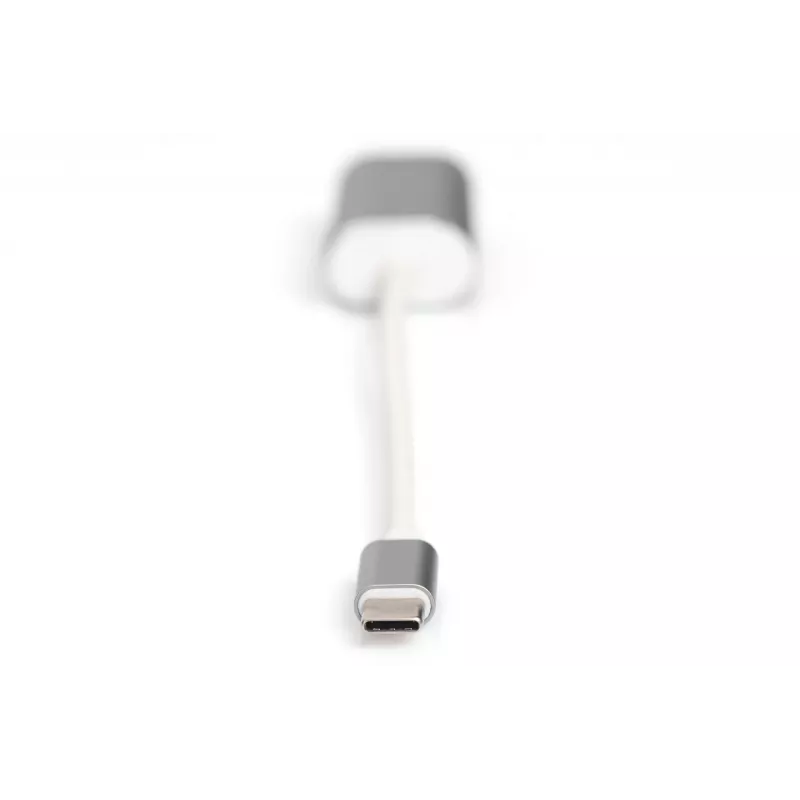 DIGITUS DA-70837 VGA-adapter 1080p FHD naar USB 3.0 Type-C, aluminium