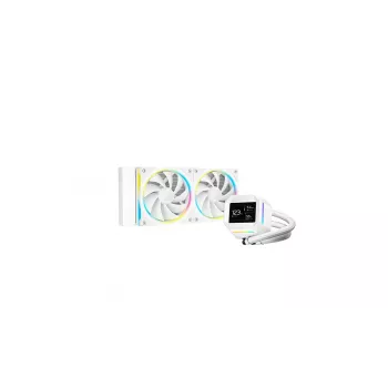 DeepCool LM240 WH processor-vloeistofkoeling 12 cm wit 1 st.