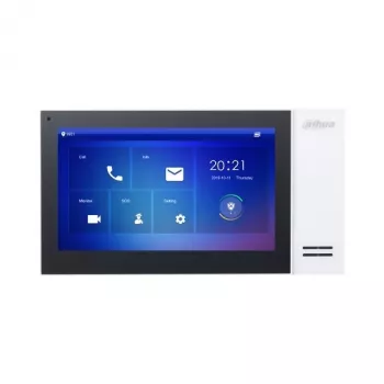 Dahua Technology VTH2421FW video-deurintercom 17,8 cm (7 inch) zwart, wit