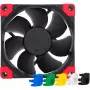 Noctua NF-A8 PWM chromax.black.swap NF-A8 PWM CH.BK.S behuizingsventilator, 80 mm, 80x80x25 mm, 450–2200 tpm, zwart