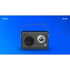 Draagbare radio Savio RS-01 analoog zwart