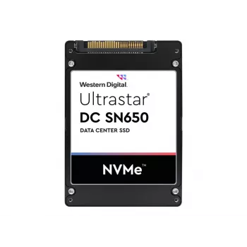 SSD WESTERN DIGITAL Ultrastar DC SN650 7680 GB U.3 PCIe TLC ISE