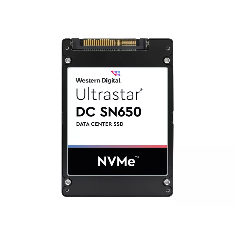 SSD WESTERN DIGITAL Ultrastar DC SN650 7680 GB U.3 PCIe TLC ISE