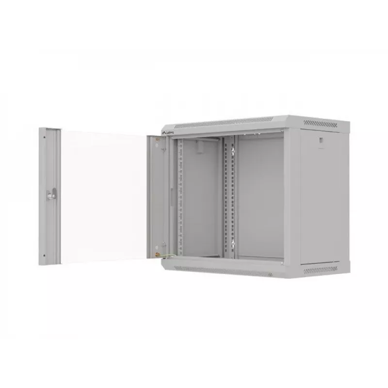 Lanberg WF03-5309-10S rackkast 9U wandmontage-rack zwart