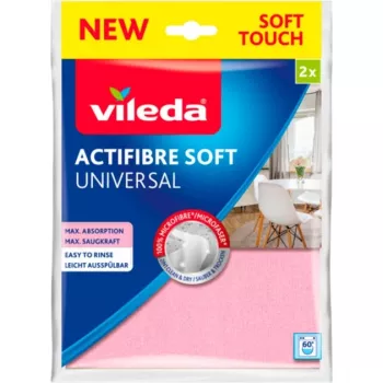 Vileda ACTIFIBRE Soft universele zachte doek 2 st.