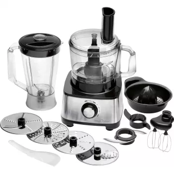 ProfiCook PC-KM 1063 keukenmachine 1200 W 1,75 L zwart, roestvrijstaal