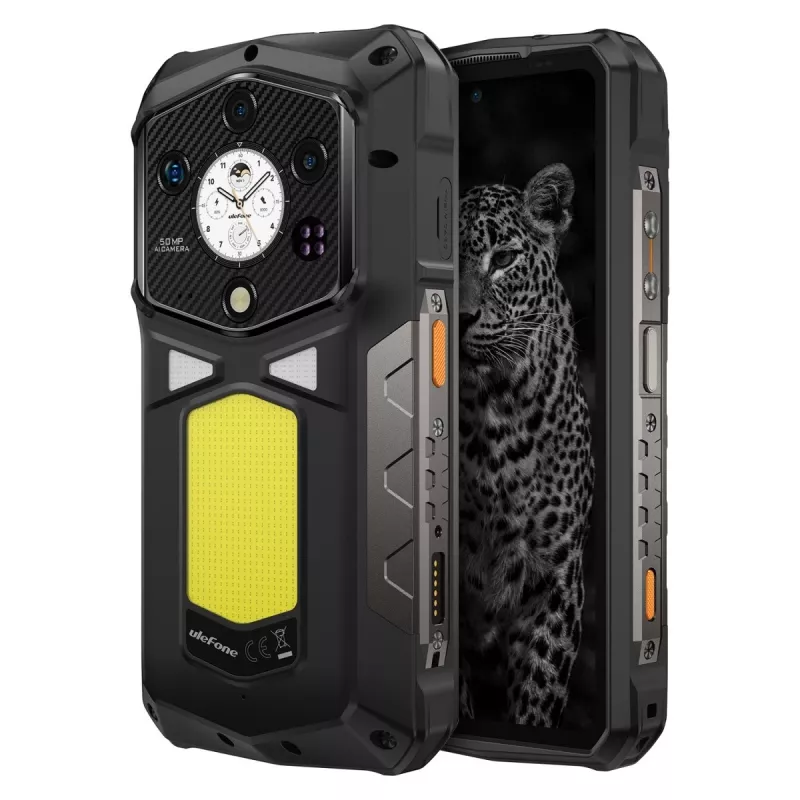 Smartphone UleFone Armor 29 Ultra 5G 6,58 inch 16 GB/1 TB zwart, energie-efficiëntieklasse A