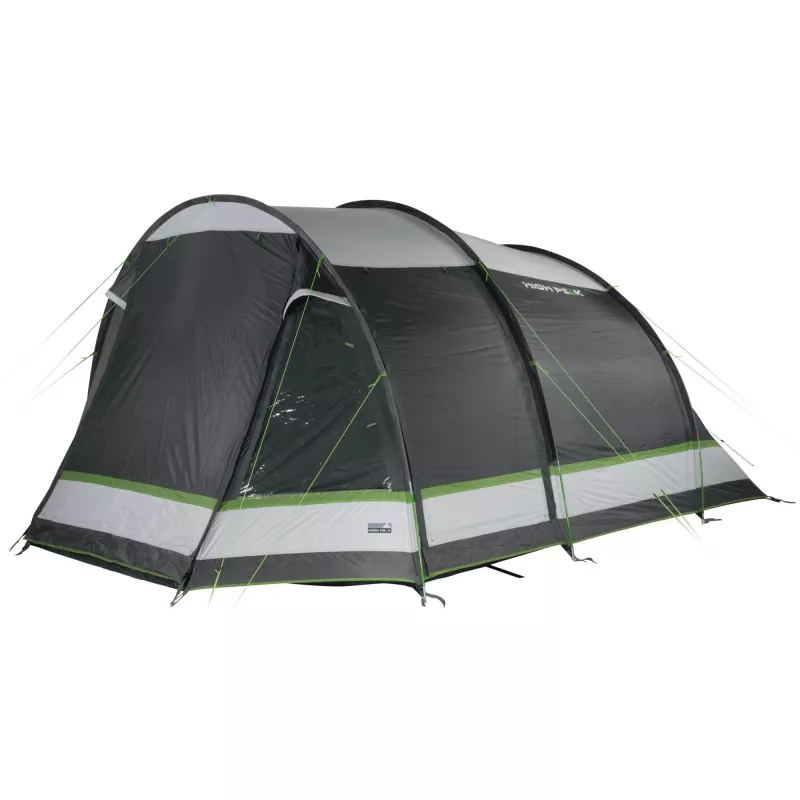 High Peak Meran 4.0 koepeltent 4 personen groen, grijs, lichtgrijs 11806