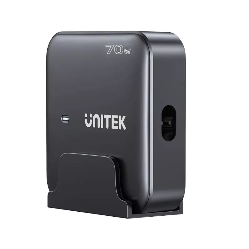 Oplader voor mobiele apparaten UNITEK P1228ABK01-EU universeel zwart AC snel laden