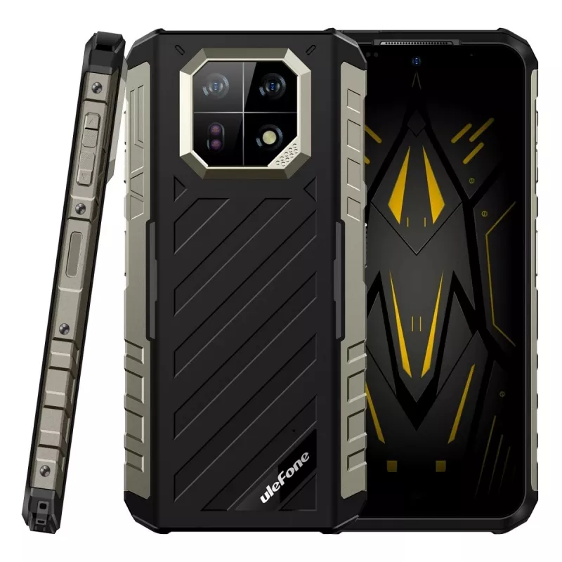 Smartphone UleFone Armor 22 — MediaTek Helio G96, 8 GB RAM, 256 GB opslag, zwart