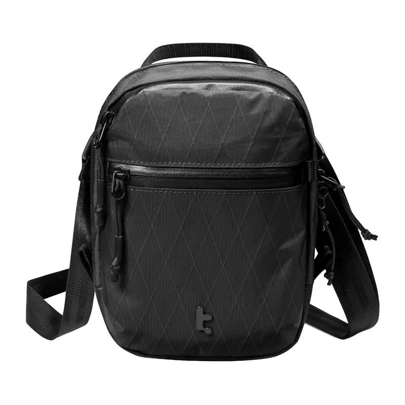 Reistas Tomtoc Aviator-T37 met schouderband, X-Pac-stof, zwart