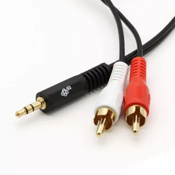 TB kabel 3,5mm mini-jack - 2x RCA M/M 1,5m (AKTBXAJ2RCA150B)