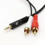 TB kabel 3,5mm mini-jack - 2x RCA M/M 1,5m (AKTBXAJ2RCA150B)