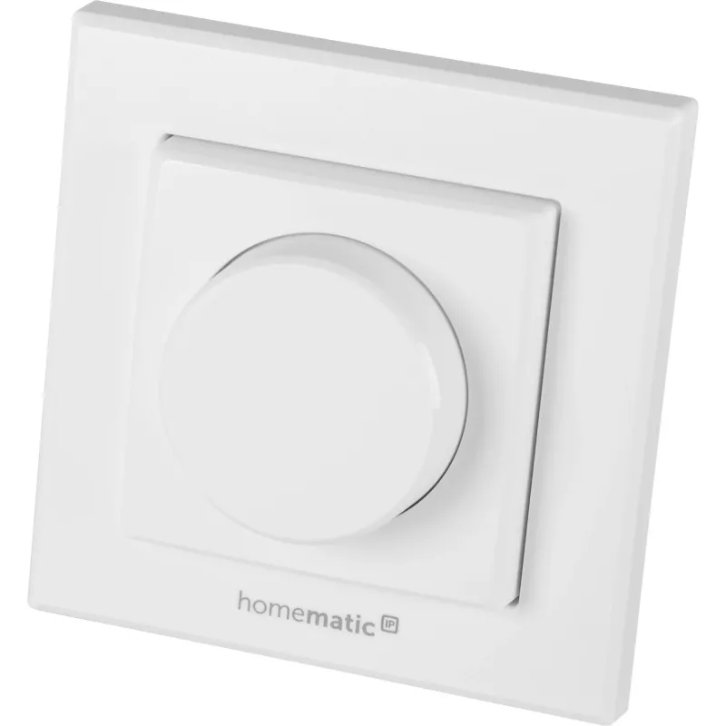 Lichtschakelaar Homematic IP HMIP-WRCR draai wit 55x55x27 mm