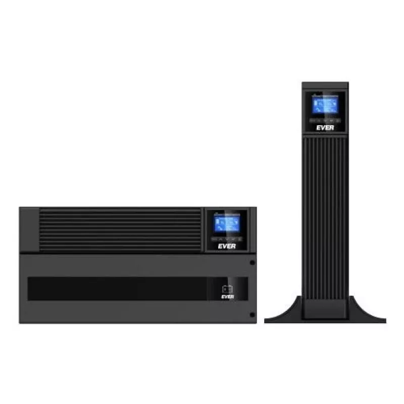 UPS EVER POWERLINE RT Plus 6 kVA T/PWPLRT-116K00/00 — online dubbelconversie rack/tower-ups 6kVA