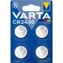Knoopcelbatterij Varta CR2430 3V 290mAh lithium-knoopcel