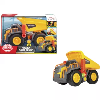 Simba-Dickie Volvo speelgoed-kiepwagen – Dickie Volvo kiepwagen, model 203725013, speelgoedvoertuig