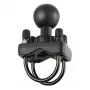 RAM Mounts dubbele U-bout kogelbasis voor 1,25 inch – 1,5 inch rails