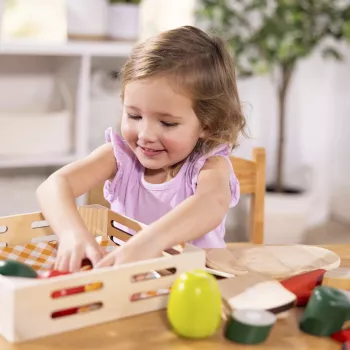 Melissa & Doug snijset voor de speelkeuken