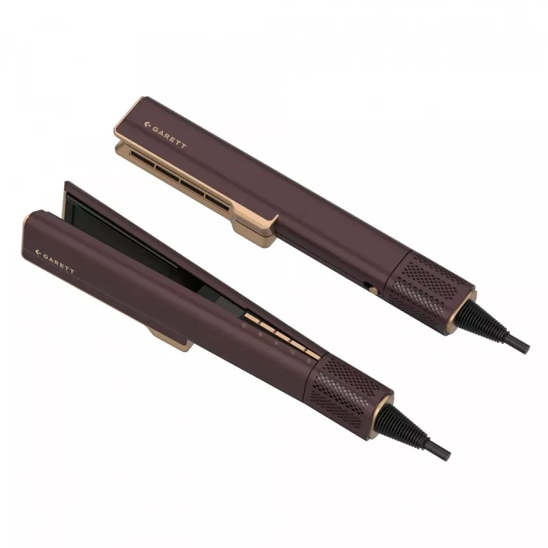 Garett Beauty AeroGlow luchtstijltang / styler, bruin