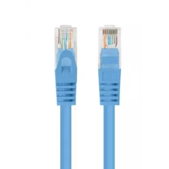 PATCHCORD Cat.5E UTP 1.5M blauw FLUKE PASSED LANBERG 10-pack