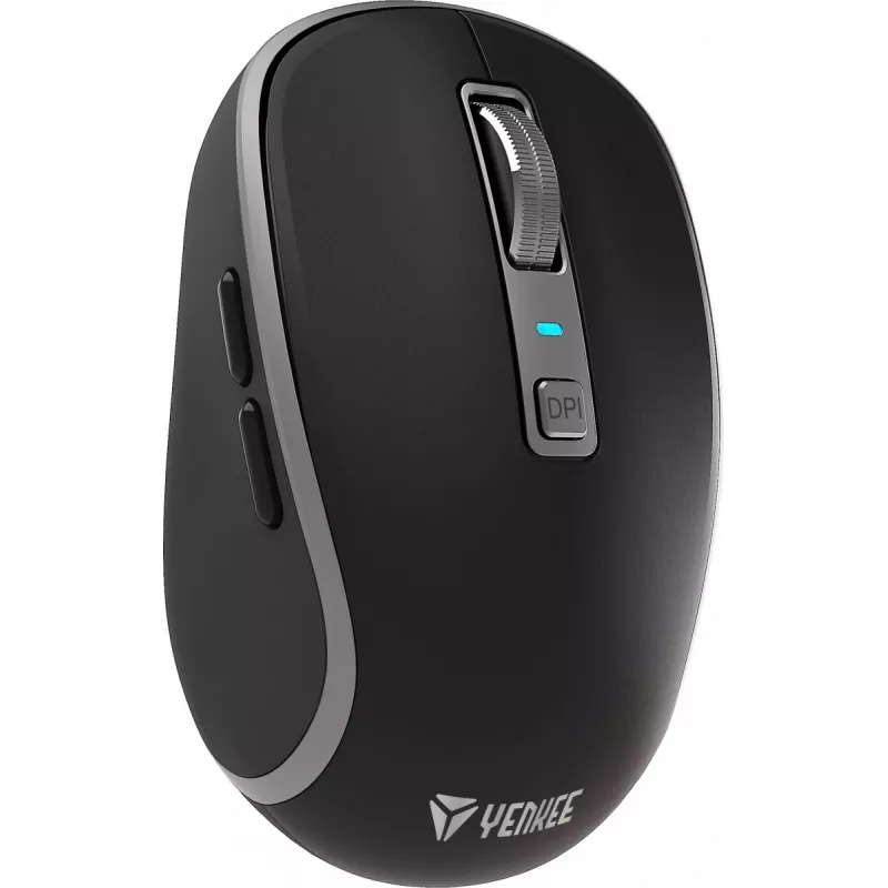 Dual WiFi+Bluetooth draadloze muis, oplaadbare accu, 5 knoppen
