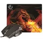 Rebeltec Red Dragon – optische muis – 6 knoppen – bedraad – USB