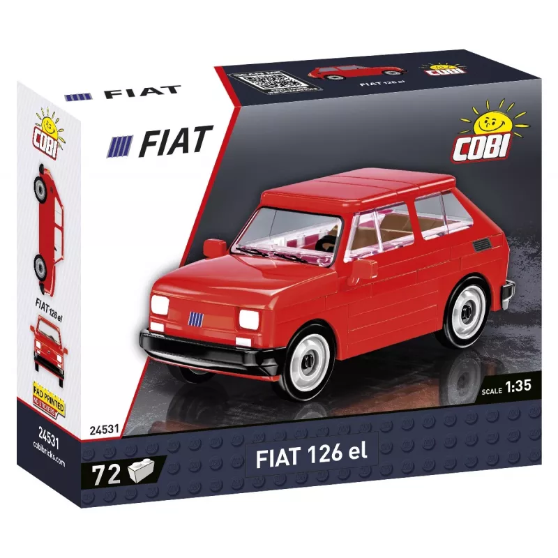 Bouwset Cobi Youngtimer Collection Fiat 126p el 24531 — 150 onderdelen