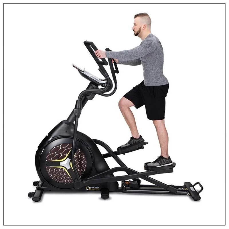 HMS Fitness H1802 elektromagnetische crosstrainer zwart