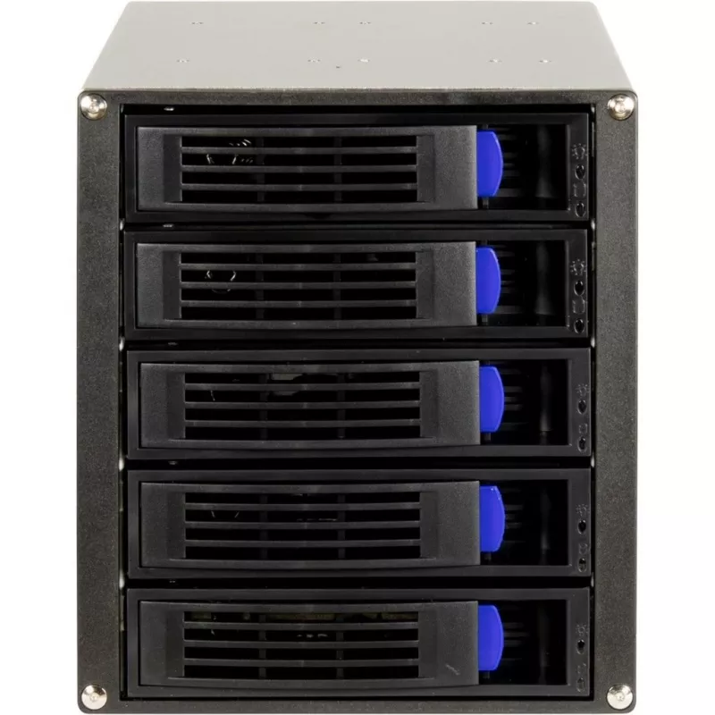 HDD-behuizing Inter-Tech ST-5255 zwart 2,5/3,5 inch