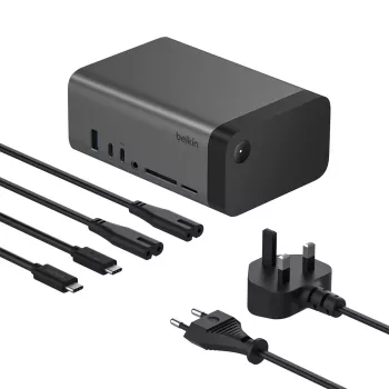 Belkin Connect USB Type-C hub 10000 Mbit/s grijs