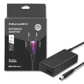 Laptopvoeding Qoltec HP Compaq 90W 18,5V 4,9A 7,4x5,0 + pin 50084.90W