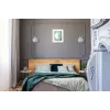 Activejet Classic enkele wandlamp - IRMA nikkel E27 voor de woonkamer