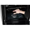Gasfornuis MPM MPM-56-KGF-21/B — 4-pits RVS, oven 54 l, knopbediening