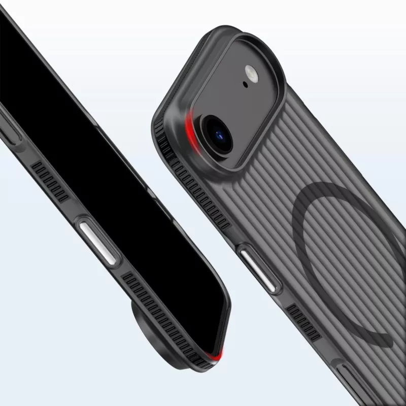 4smarts 541640 Design Case Aero hoesje voor iPhone Air (iPhone 17 Air), zwart