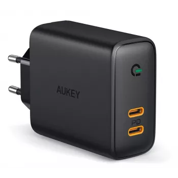 AUKEY PA-D2 oplader voor mobiele apparaten 36W zwart binnen