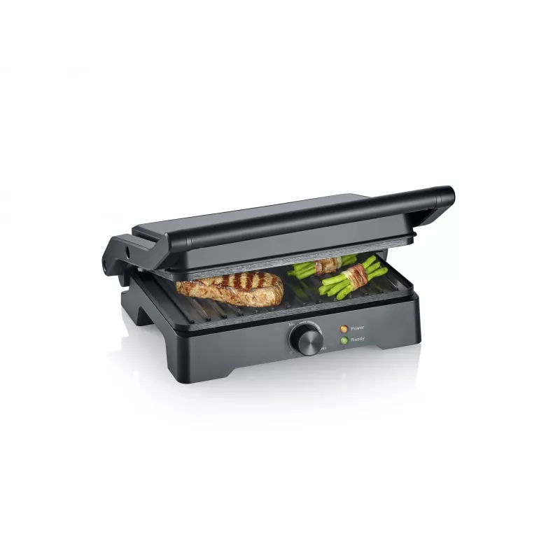Elektrische multigrill SEVERIN KG 2391 XL met antiaanbaklaag grilloppervlak