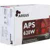 Inter-Tech Argus APS voeding 620 W 20+4 pin ATX ATX zwart