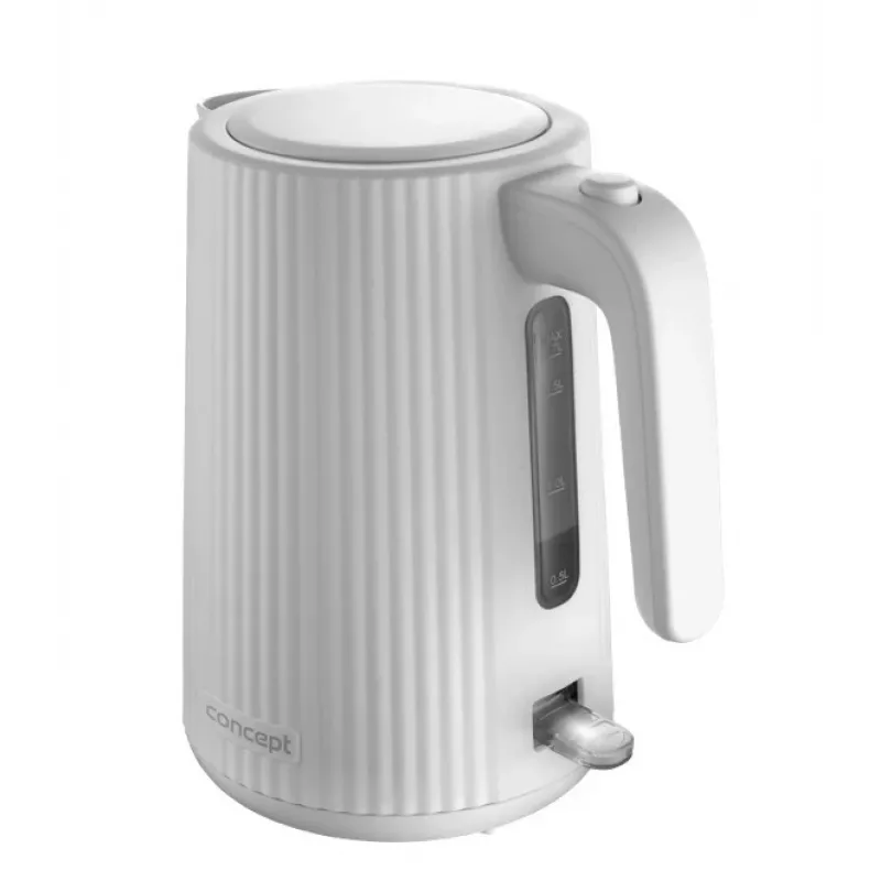 Waterkoker Concept Solution RK2390, kunststof behuizing, 1,7 L, wit
