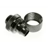 Koelsysteemonderdeel BitsPower BP-BSCPF-CC3U metalen connector, messing/nikkel, 1/4 inch draad