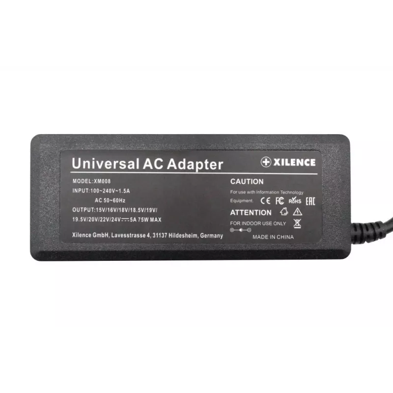 NB Accessoire AC-adapter UNIV. 75W/XM008 Xilence