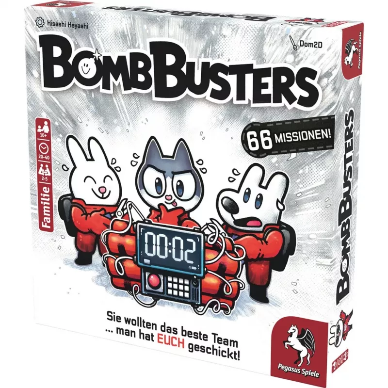 Pegasus Spiele Pegasus Bomb Busters (Spiel des Jahres 2025) – familiespel