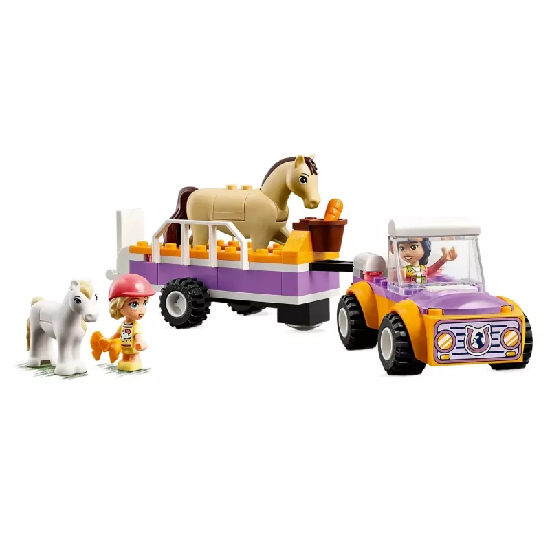 LEGO Friends paarden- en ponyaanhanger dierenspeelgoedset 42634