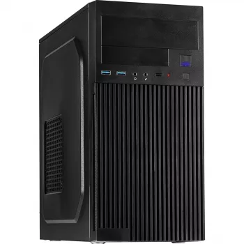 Computerbehuizing INTER-TECH IT-6521 recht, ATX, zwart